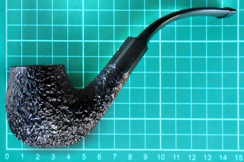 Dunhill - The White Spot Sandblast Smoking Pipe 